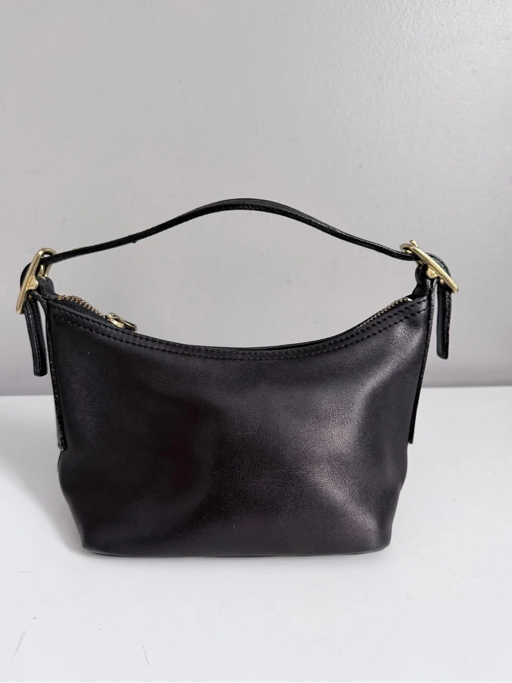 Coach Vintage Legacy West Demi Pouch Black 9844